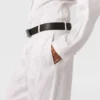 Pantalon droit à plis imprimé serpent Pantalon droit à plis imprimé serpent