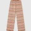 Pantalon en laine Fair Isle Pantalon en laine Fair Isle