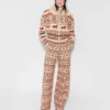 Pantalon en laine Fair Isle Pantalon en laine Fair Isle