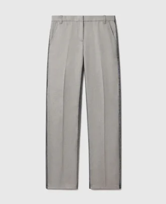 Pantalon hybride ajusté en jean Pantalon hybride ajusté en jean