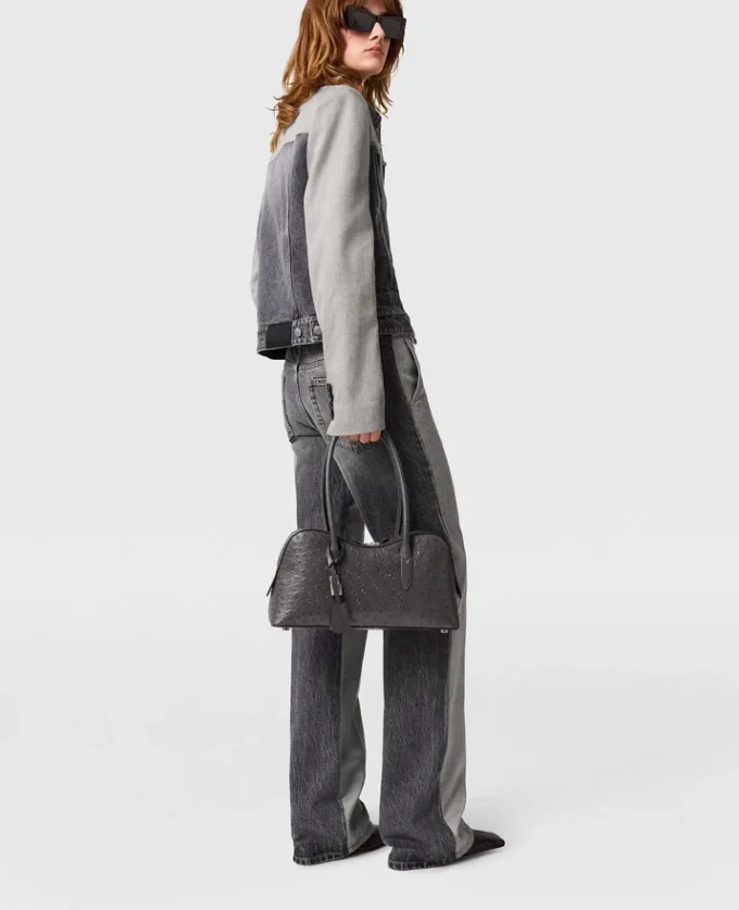 Pantalon hybride ajusté en jean Pantalon hybride ajusté en jean