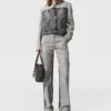 Pantalon hybride ajusté en jean Pantalon hybride ajusté en jean