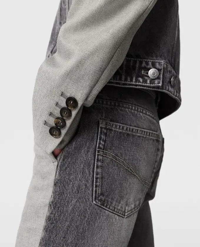 Veste hybride ajustée