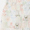 Pantalon imprimé lettrage