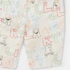 Pantalon imprimé lettrage