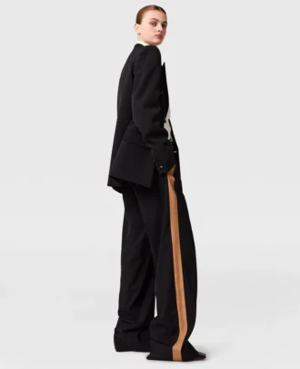 Pantalon large à pinces