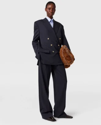 Pantalon large à pinces