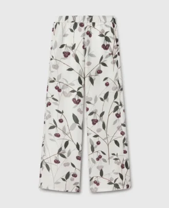 Pantalon oversize imprimé cerises Pantalon oversize imprimé cerises