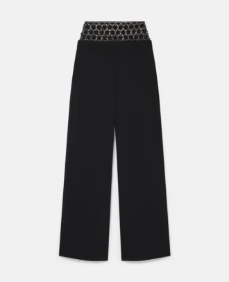 Pantalon taille basse Crystal Cage