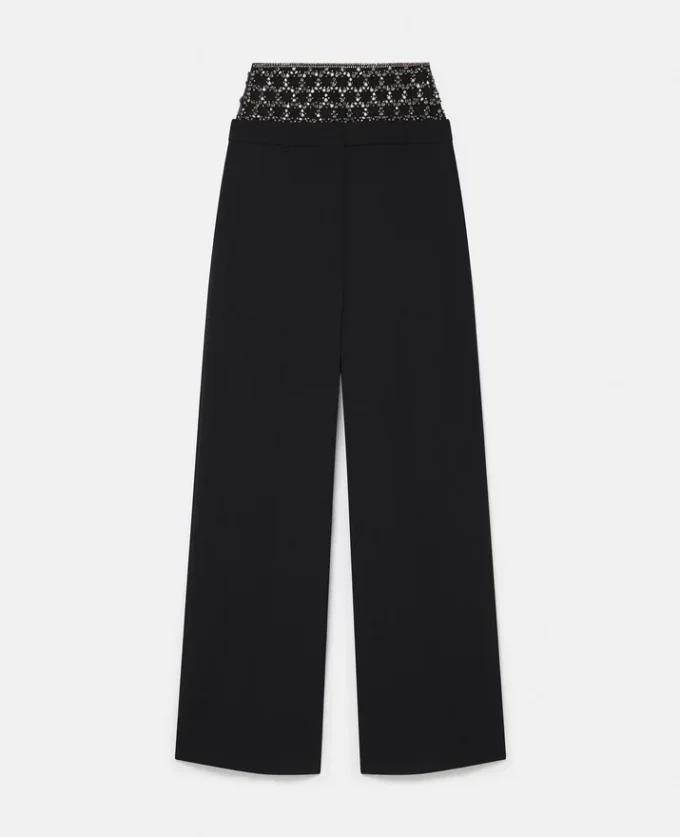 Pantalon taille basse Crystal Cage Pantalon taille basse Crystal Cage