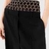 Pantalon taille basse Crystal Cage Pantalon taille basse Crystal Cage