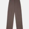 Pantalon taille basse à plis Pantalon taille basse à plis
