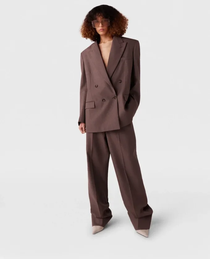 Blazer oversize à double boutonnage Blazer oversize à double boutonnage