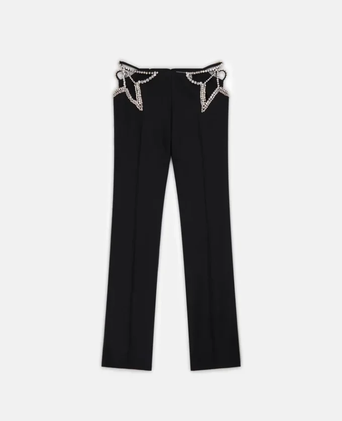 Pantalon ultra taille basse Diamanté Star Pantalon ultra taille basse Diamanté Star