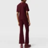 Pantalon évasé en maille compacte Pantalon évasé en maille compacte