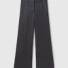 Pantalon évasé taille basse Pantalon évasé taille basse