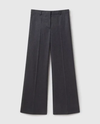 Pantalon évasé taille basse