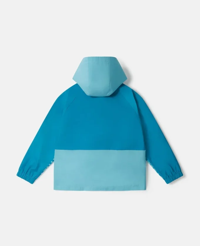 Parka à capuche color block Parka à capuche color block