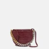 Petit sac à bandoulière Frayme à effet croco gaufré Petit sac à bandoulière Frayme à effet croco gaufré