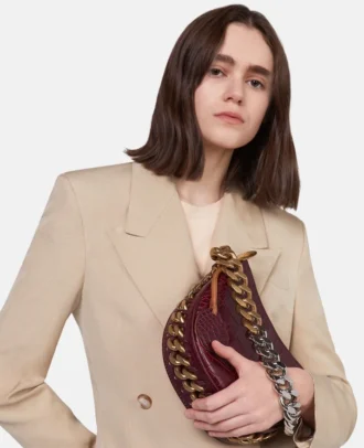 Petit sac à bandoulière Frayme à effet croco gaufré