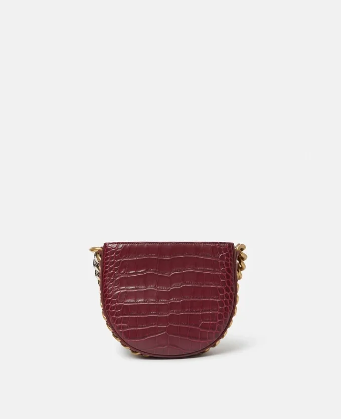 Petit sac à bandoulière Frayme à effet croco gaufré Petit sac à bandoulière Frayme à effet croco gaufré