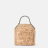 Petit sac fourre-tout en raphia Falabella