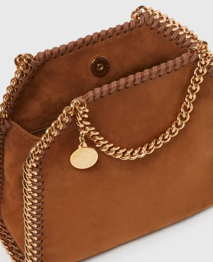 Petit sac fourre-tout Falabella en daim Petit sac fourre-tout Falabella en daim
