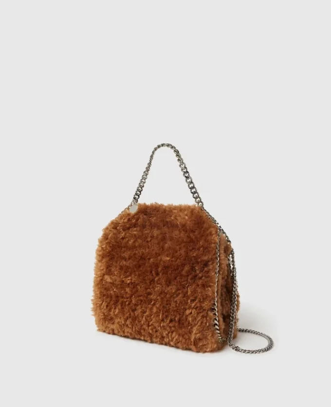 Petit sac fourre-tout Falabella en peluche