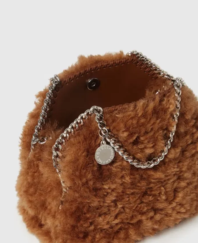 Petit sac fourre-tout Falabella en peluche