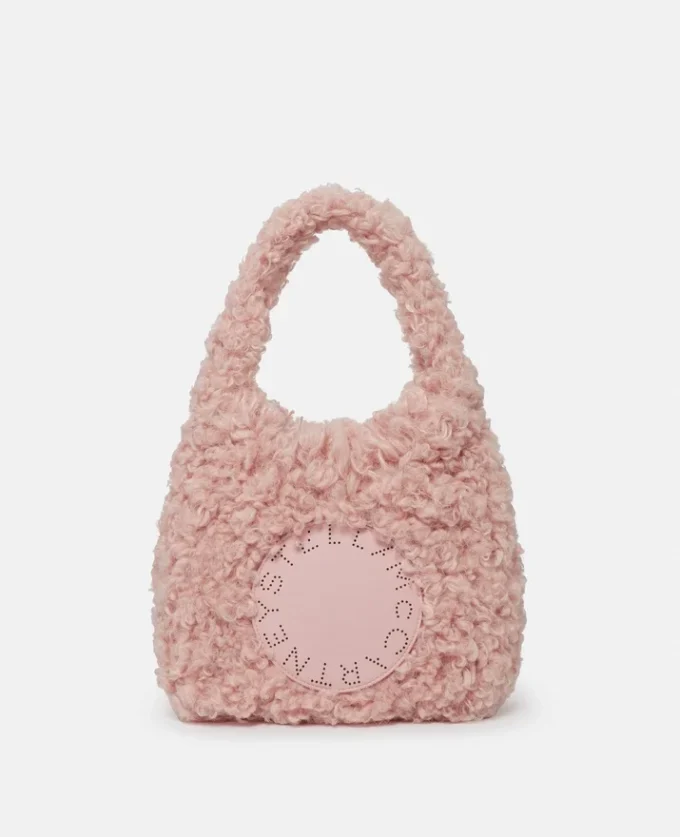 Petit sac fourre-tout Logo Plush Teddy Hobo