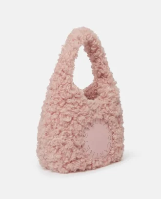 Petit sac fourre-tout Logo Plush Teddy Hobo