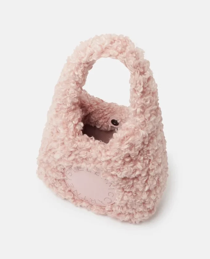 Petit sac fourre-tout Logo Plush Teddy Hobo
