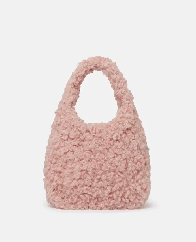 Petit sac fourre-tout Logo Plush Teddy Hobo