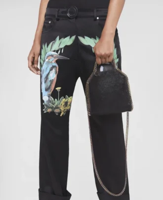Petit sac à main Falabella à chaîne holographique