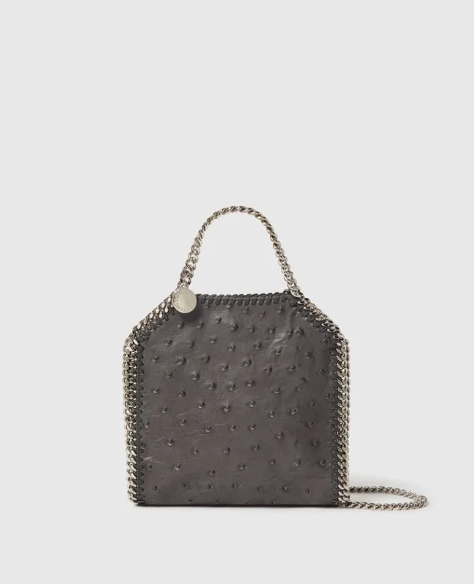Petit sac à main Falabella en autruche Petit sac à main Falabella en autruche