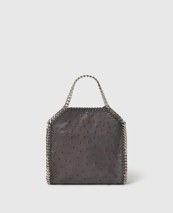 Petit sac à main Falabella en autruche Petit sac à main Falabella en autruche