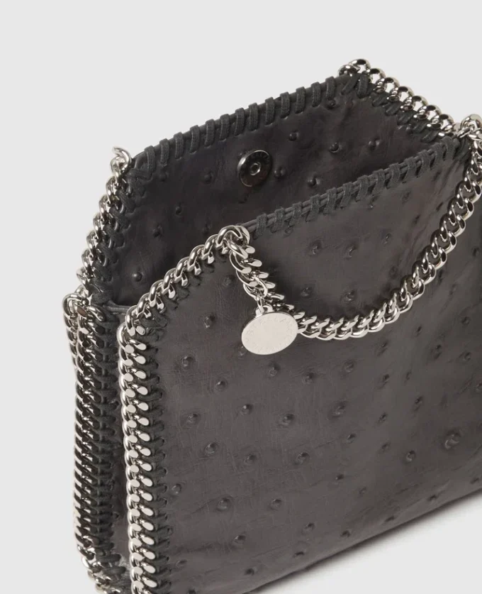 Petit sac à main Falabella en autruche Petit sac à main Falabella en autruche