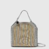 Petit sac à main Falabella en édition limitée avec chaîne métallique brodée