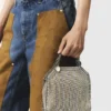 Petit sac à main Falabella en édition limitée avec chaîne métallique brodée