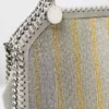 Petit sac à main Falabella en édition limitée avec chaîne métallique brodée