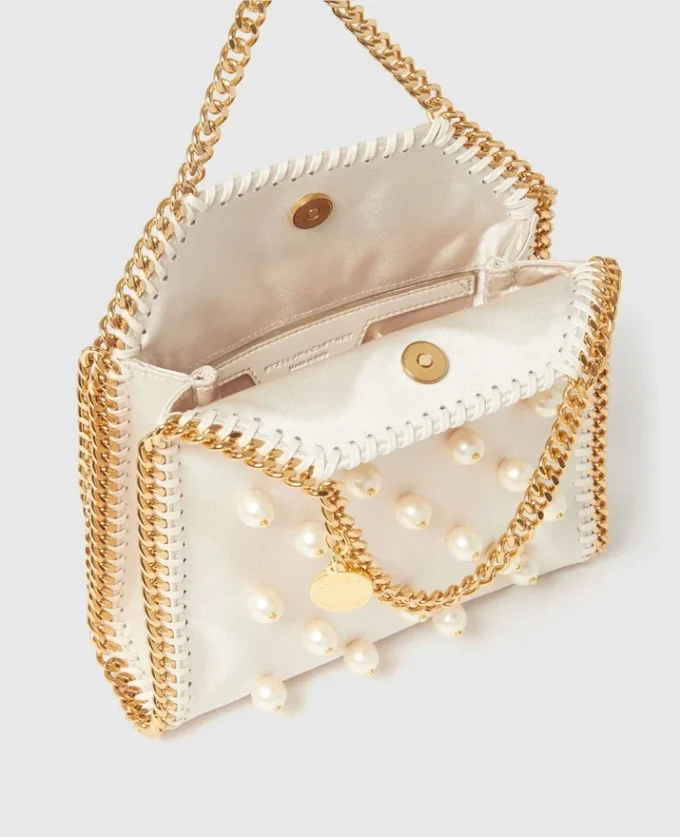Petit sac à main Falabella Vegan Pearl Petit sac à main Falabella Vegan Pearl