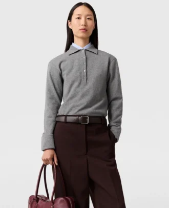 Polo à épaules larges