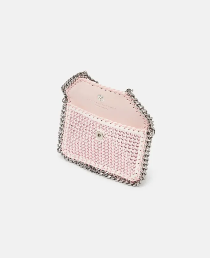 Porte-cartes Falabella Crystal avec chaîne Porte-cartes Falabella Crystal avec chaîne