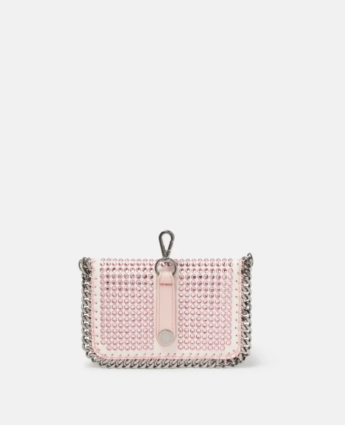 Porte-cartes Falabella Crystal avec chaîne Porte-cartes Falabella Crystal avec chaîne