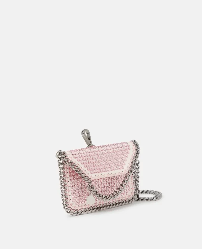 Porte-cartes Falabella Crystal avec chaîne Porte-cartes Falabella Crystal avec chaîne