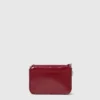 Porte-cartes à fermeture éclair en cuir verni Falabella Porte-cartes à fermeture éclair en cuir verni Falabella