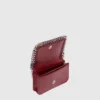 Porte-cartes à fermeture éclair en cuir verni Falabella Porte-cartes à fermeture éclair en cuir verni Falabella