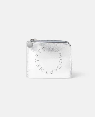 Porte-cartes zippé avec logo Porte-cartes zippé avec logo