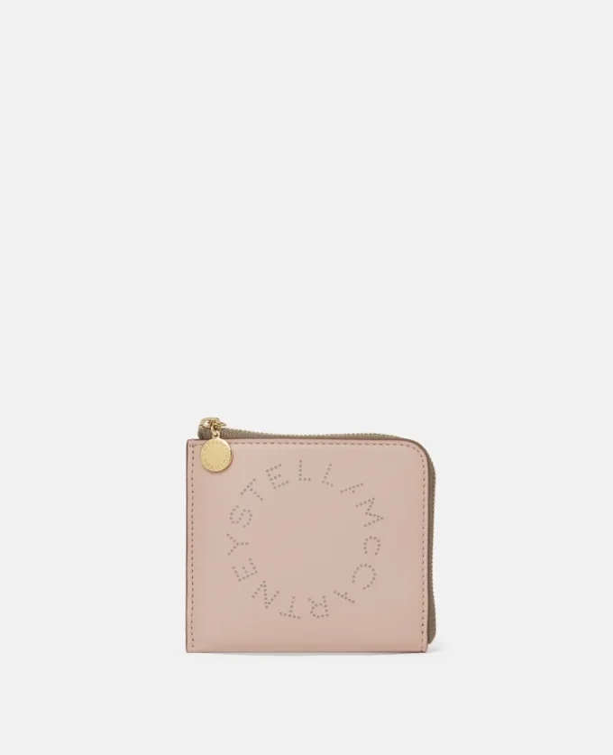 Porte-cartes zippé avec logo Porte-cartes zippé avec logo
