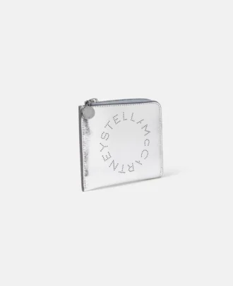 Porte-cartes zippé avec logo Porte-cartes zippé avec logo